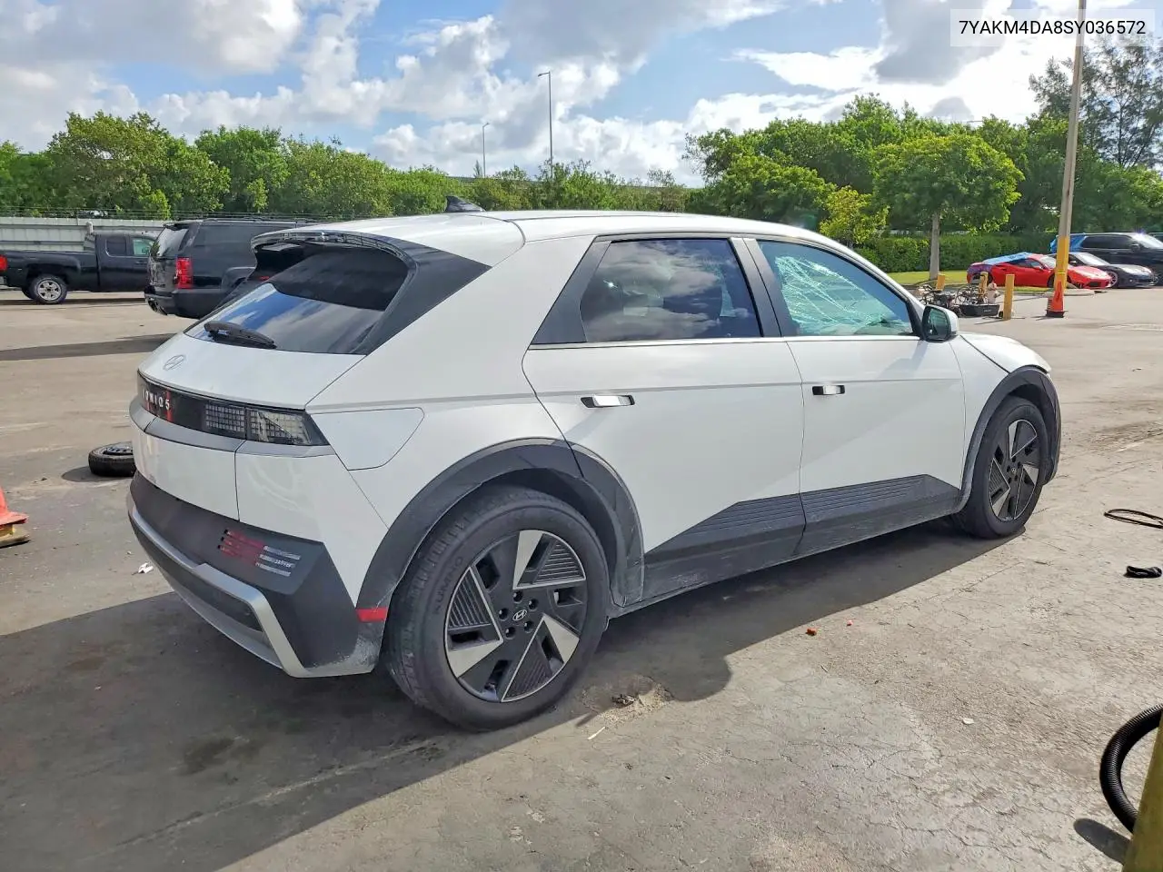 2025 Hyundai Ioniq 5 Se VIN: 7YAKM4DA8SY036572 Lot: 61872606