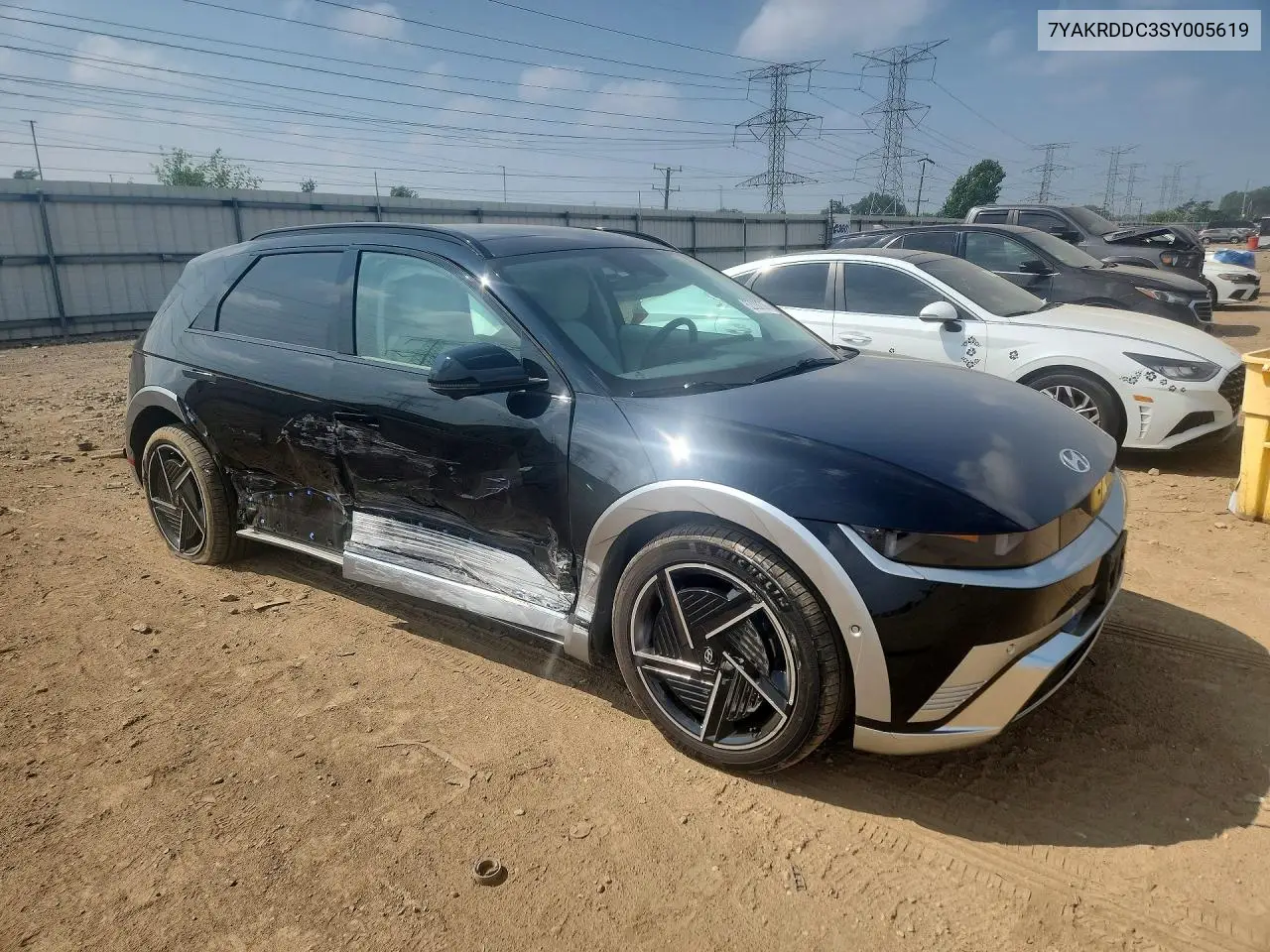2025 Hyundai Ioniq 5 Limited VIN: 7YAKRDDC3SY005619 Lot: 62088766
