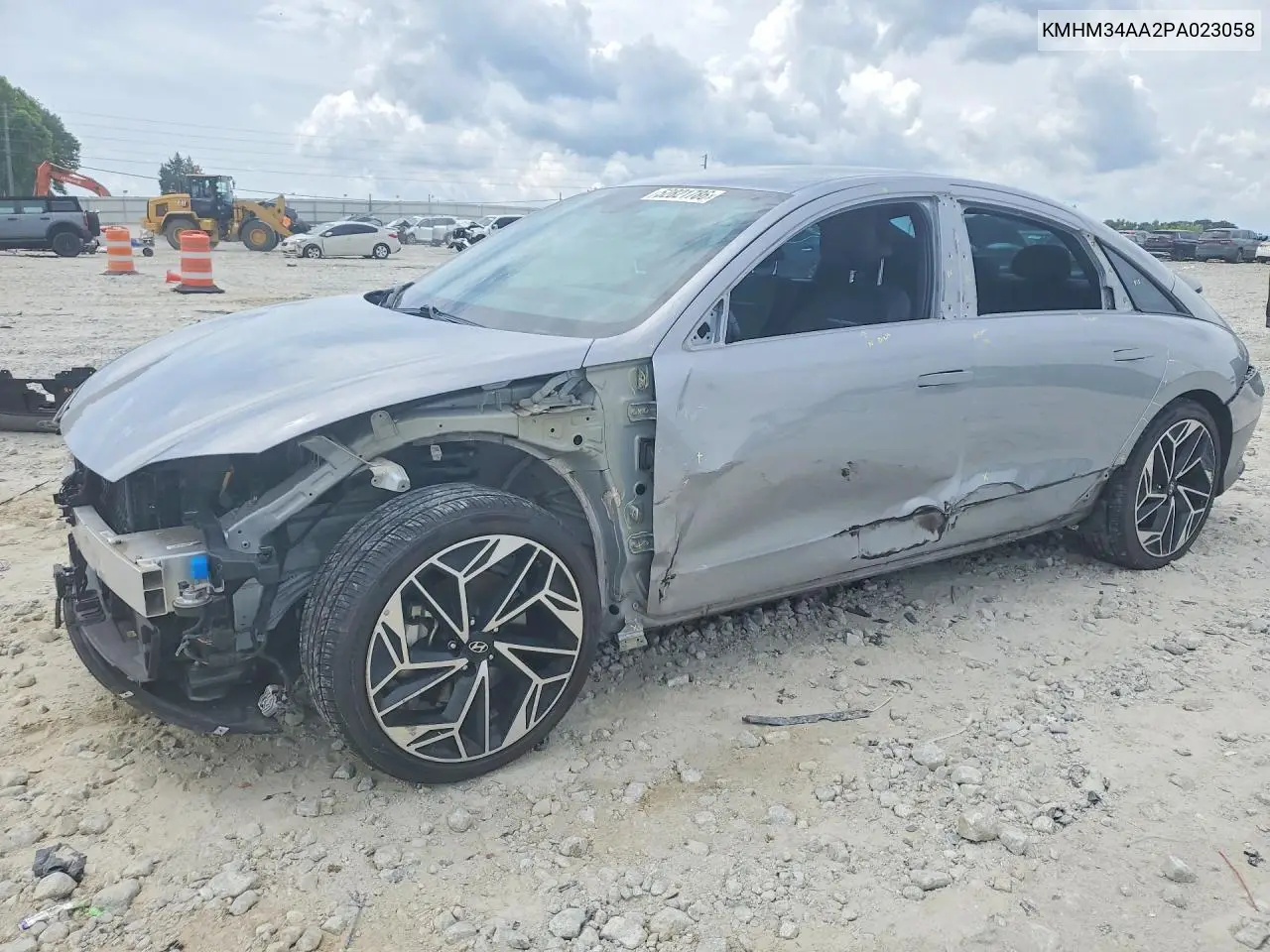 2023 Hyundai Ioniq 6 Sel VIN: KMHM34AA2PA023058 Lot: 52821786