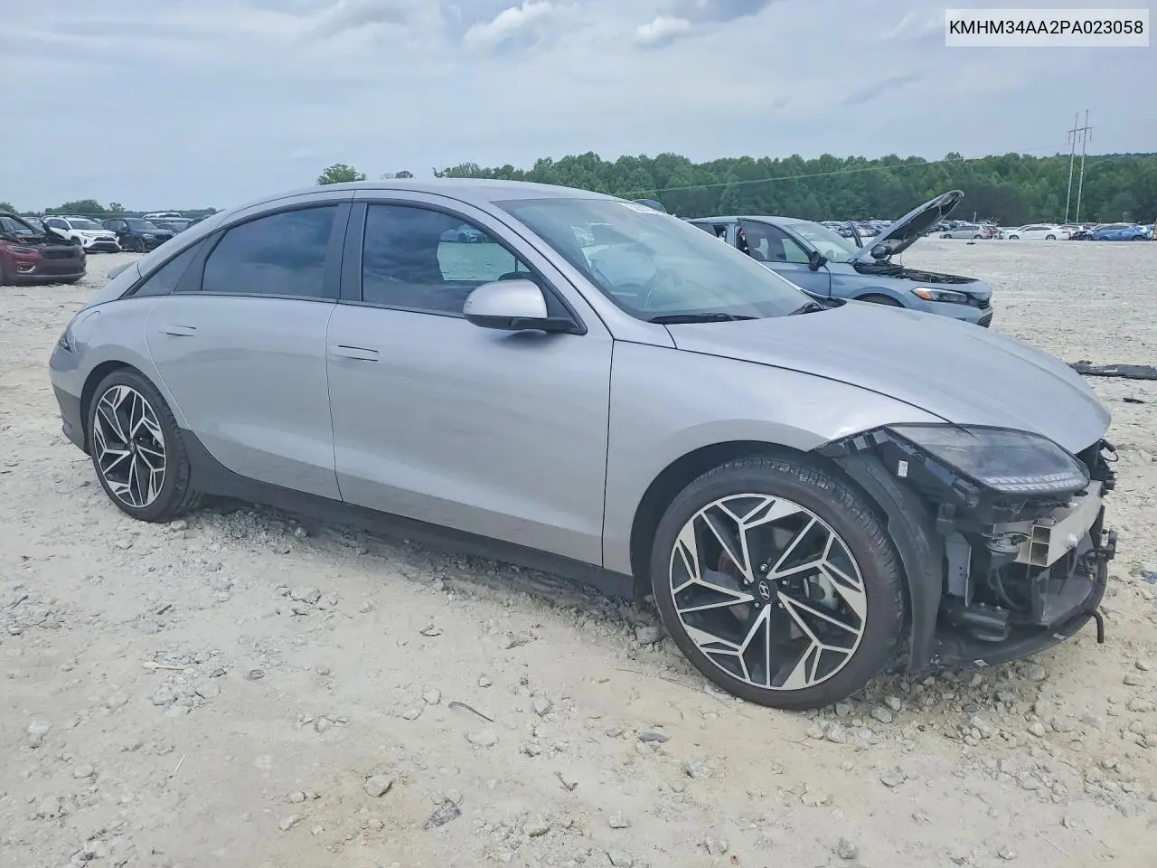 2023 Hyundai Ioniq 6 Sel VIN: KMHM34AA2PA023058 Lot: 52821786