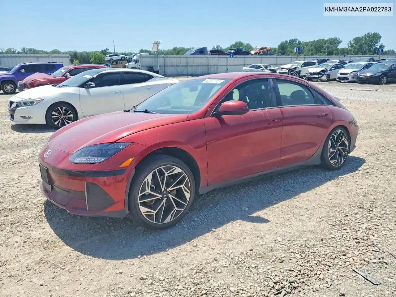2023 Hyundai Ioniq 6 VIN: KMHM34AA2PA022783 Lot: 52982706