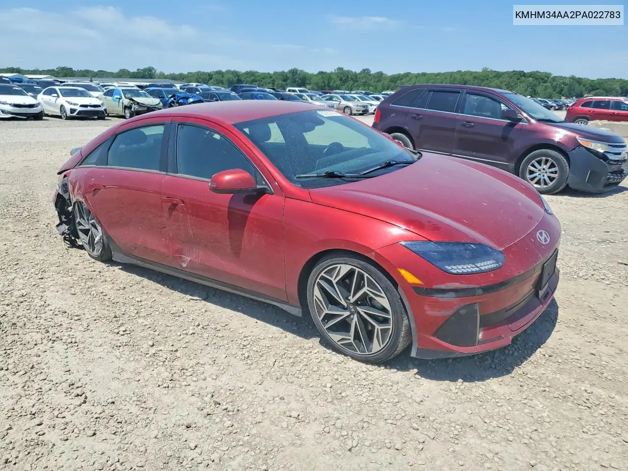 2023 Hyundai Ioniq 6 VIN: KMHM34AA2PA022783 Lot: 52982706