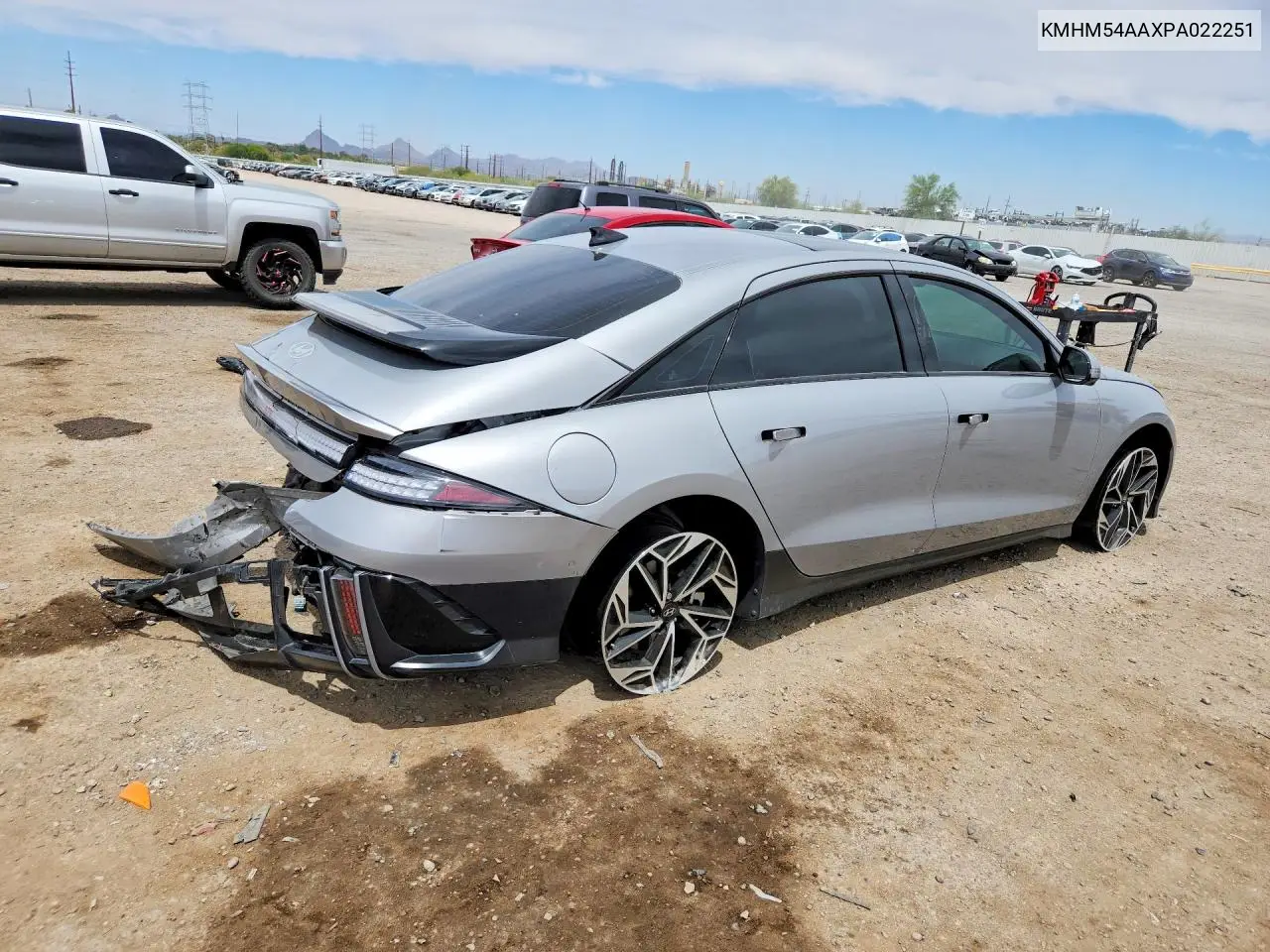2023 Hyundai Ioniq 6 Limited VIN: KMHM54AAXPA022251 Lot: 54443636