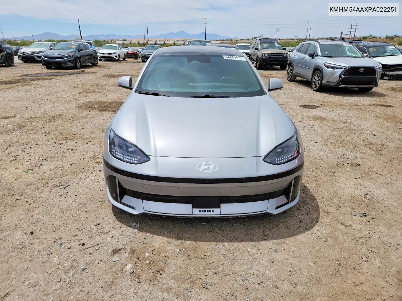 2023 Hyundai Ioniq 6 Limited VIN: KMHM54AAXPA022251 Lot: 54443636