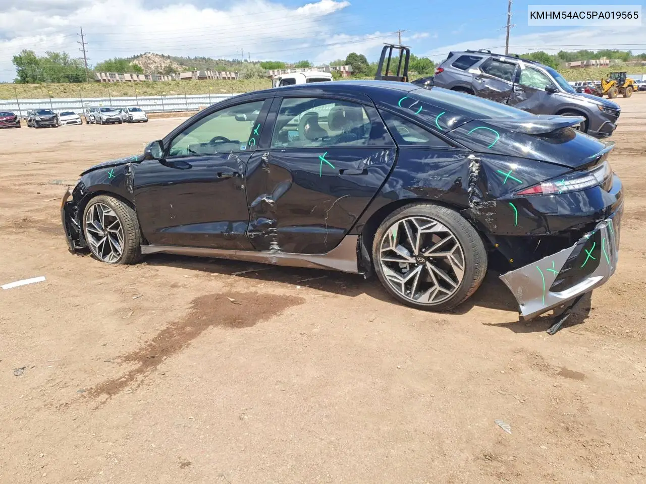 2023 Hyundai Ioniq 6 Limited VIN: KMHM54AC5PA019565 Lot: 54522586