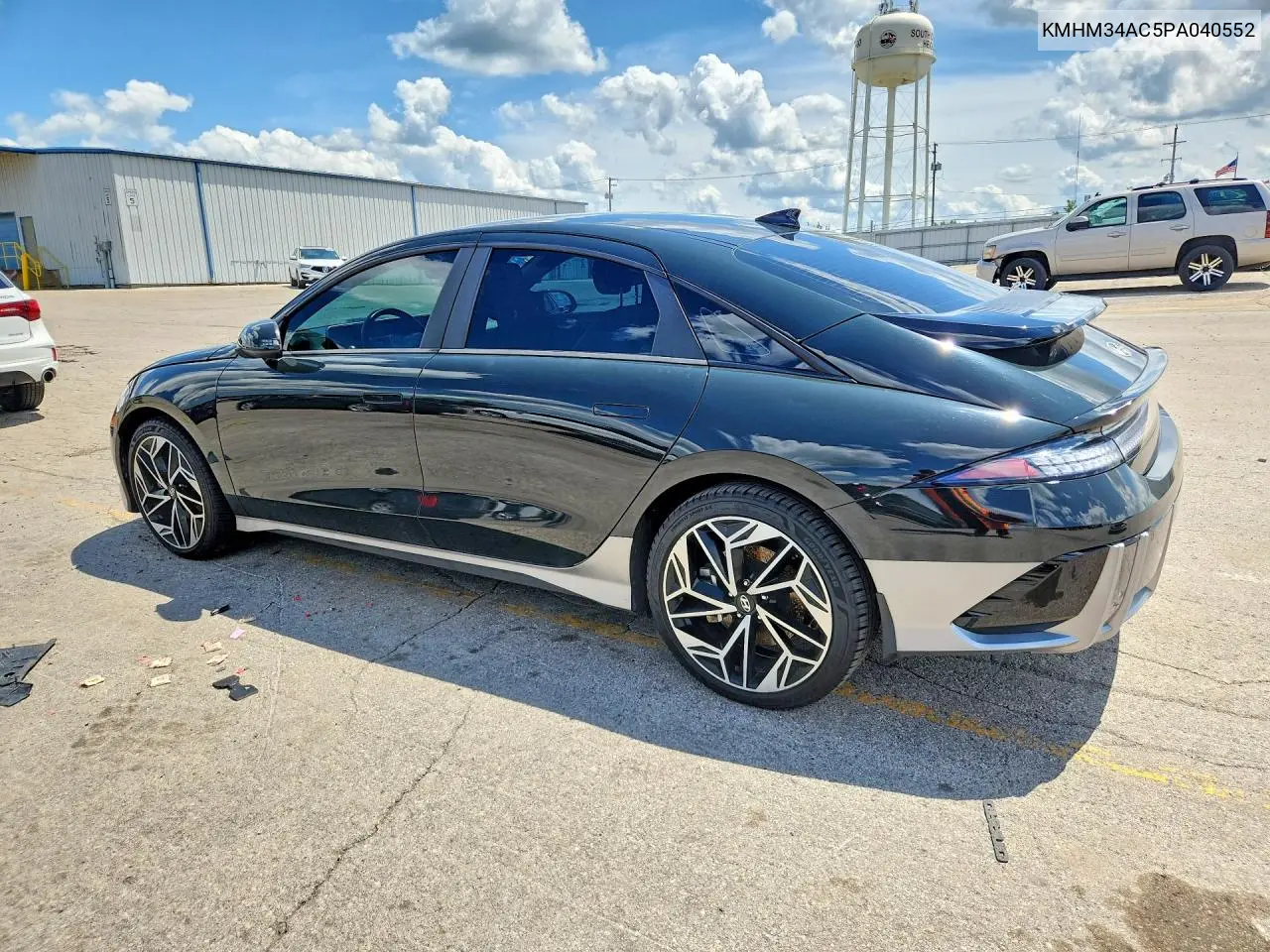 2023 Hyundai Ioniq 6 Sel VIN: KMHM34AC5PA040552 Lot: 58517866