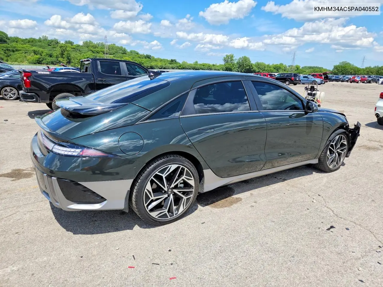 2023 Hyundai Ioniq 6 Sel VIN: KMHM34AC5PA040552 Lot: 58517866