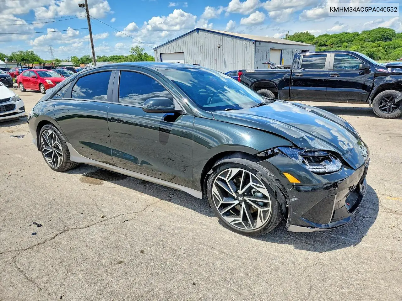 2023 Hyundai Ioniq 6 Sel VIN: KMHM34AC5PA040552 Lot: 58517866