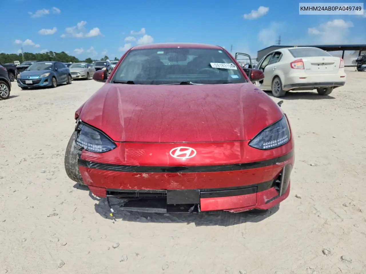 2023 Hyundai Ioniq 6 Se VIN: KMHM24AB0PA049749 Lot: 59183196