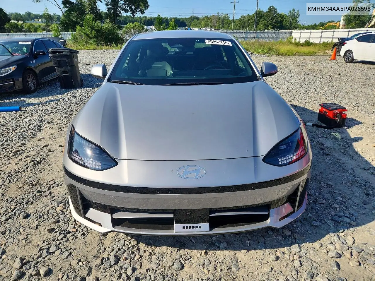 2023 Hyundai Ioniq 6 Sel VIN: KMHM34AA5PA026598 Lot: 59962146