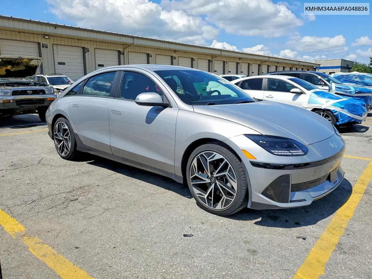 2023 Hyundai Ioniq 6 Sel VIN: KMHM34AA6PA048836 Lot: 60364036