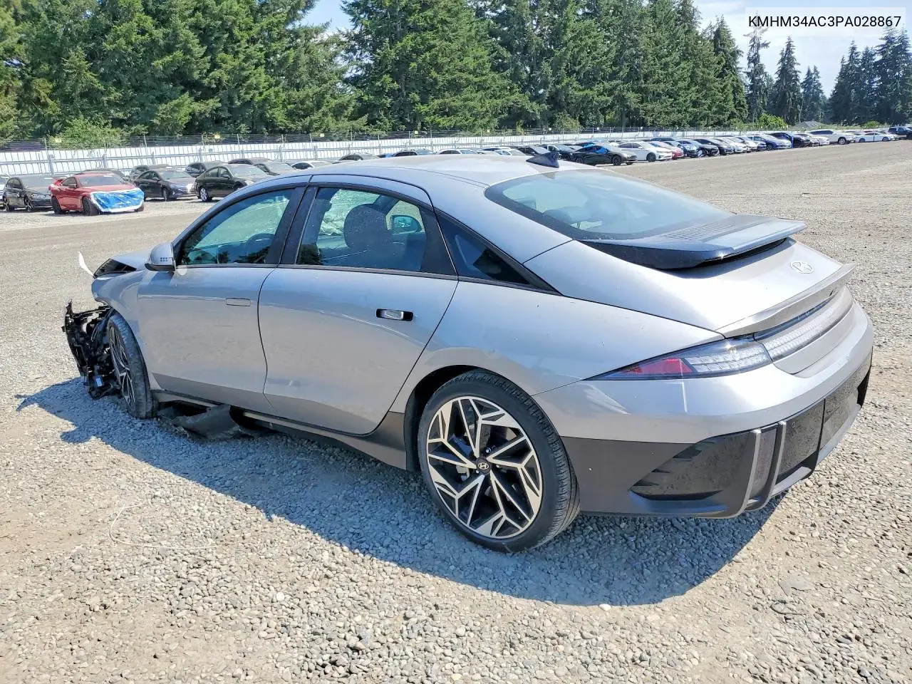 2023 Hyundai Ioniq 6 Sel VIN: KMHM34AC3PA028867 Lot: 61144256