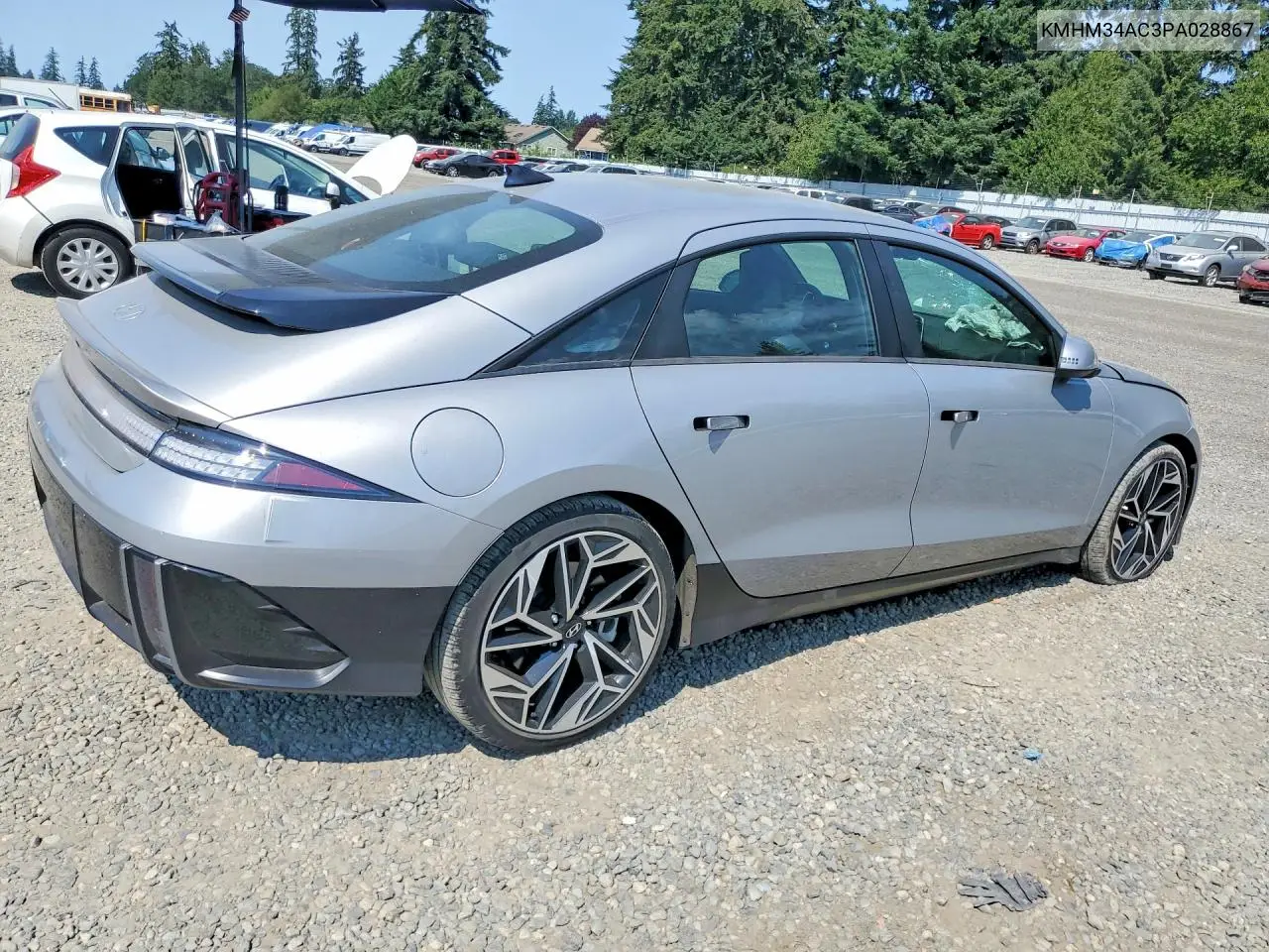 2023 Hyundai Ioniq 6 Sel VIN: KMHM34AC3PA028867 Lot: 61144256