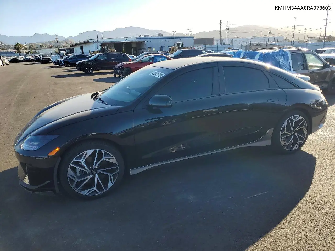 2024 Hyundai Ioniq 6 Sel VIN: KMHM34AA8RA078603 Lot: 41841716
