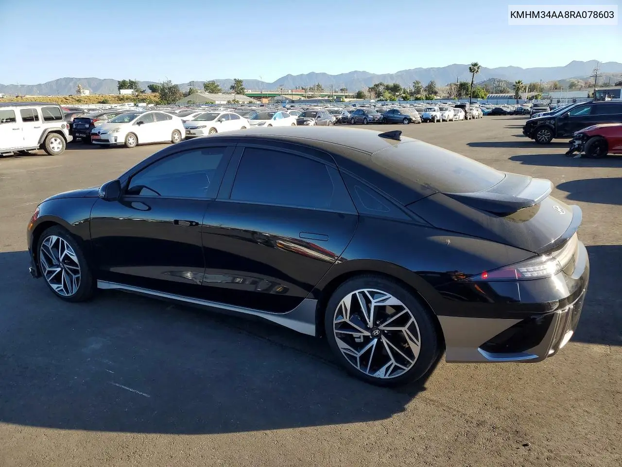 2024 Hyundai Ioniq 6 Sel VIN: KMHM34AA8RA078603 Lot: 41841716