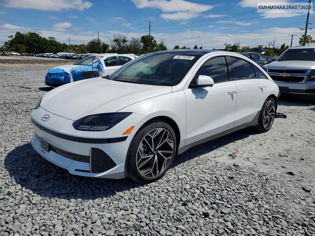 2024 Hyundai Ioniq 6 Limited VIN: KMHM54AA2RA073620 Lot: 46710266