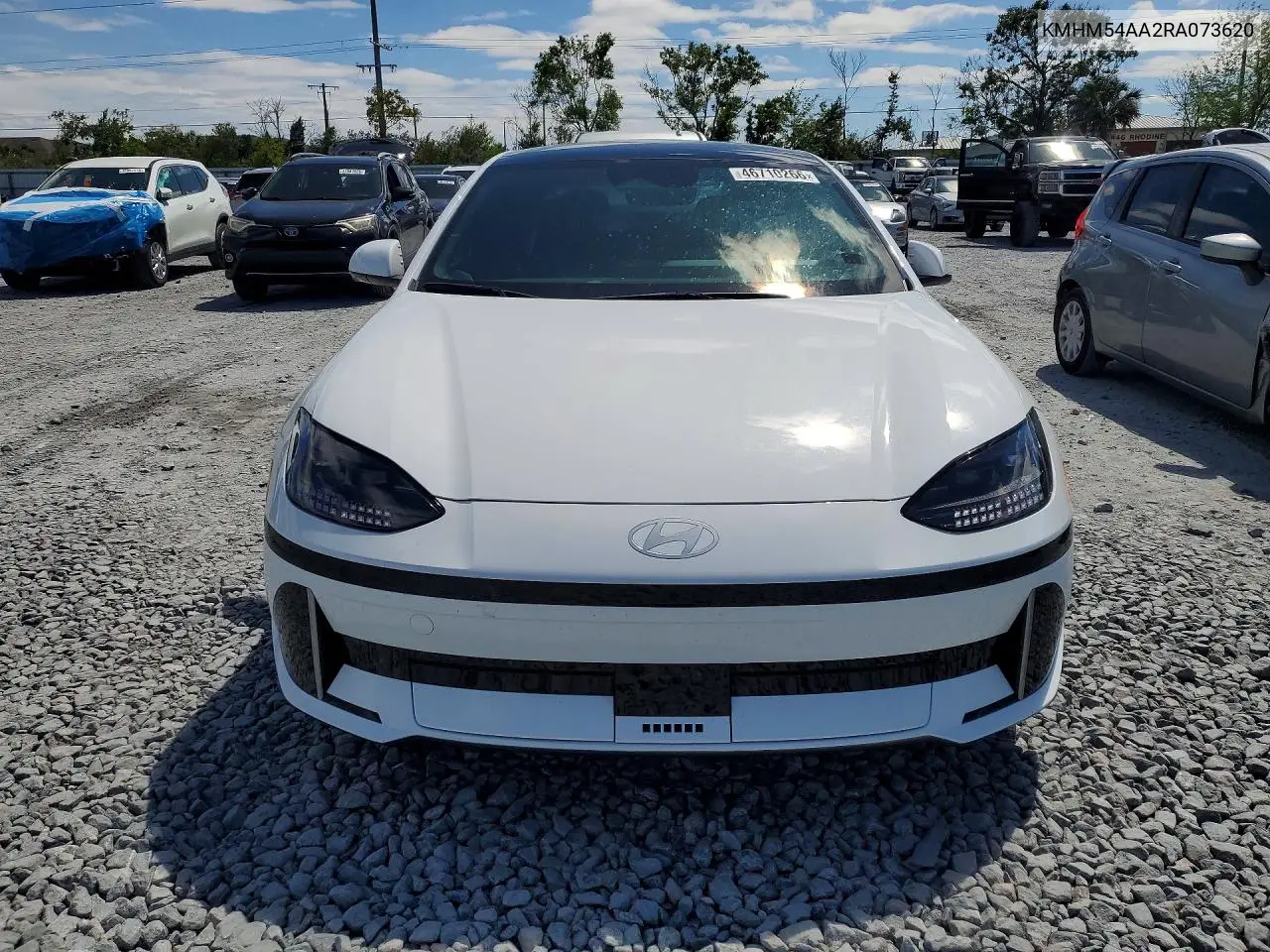 2024 Hyundai Ioniq 6 Limited VIN: KMHM54AA2RA073620 Lot: 46710266