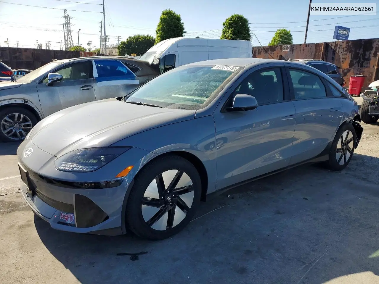 2024 Hyundai Ioniq 6 Se VIN: KMHM24AA4RA062661 Lot: 51377116