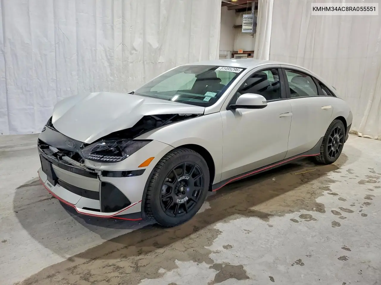 2024 Hyundai Ioniq 6 Sel VIN: KMHM34AC8RA055551 Lot: 51495296