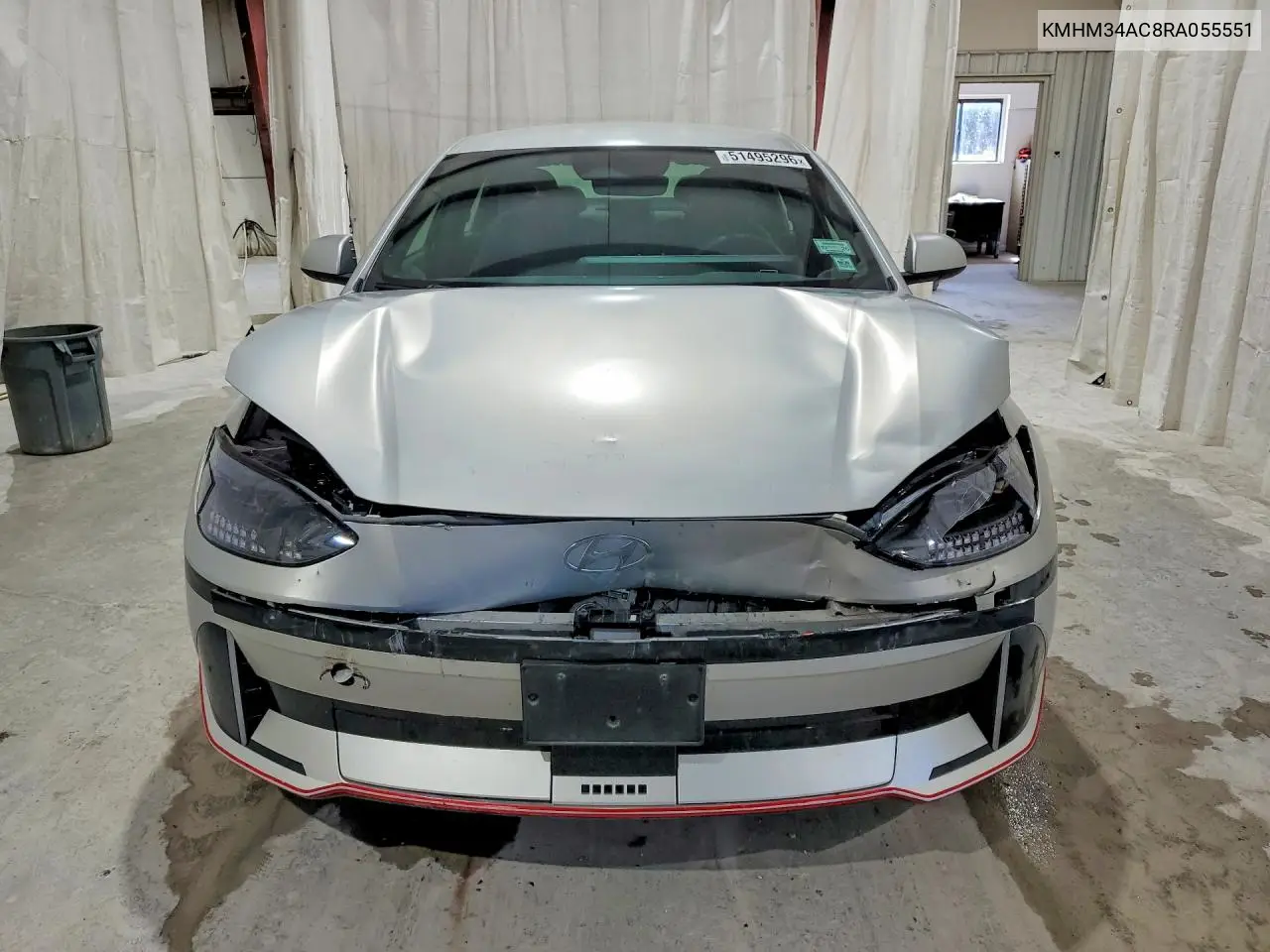 2024 Hyundai Ioniq 6 Sel VIN: KMHM34AC8RA055551 Lot: 51495296
