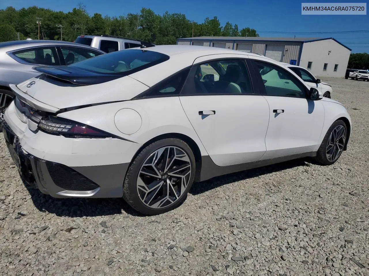 2024 Hyundai Ioniq 6 Sel VIN: KMHM34AC6RA075720 Lot: 54945176