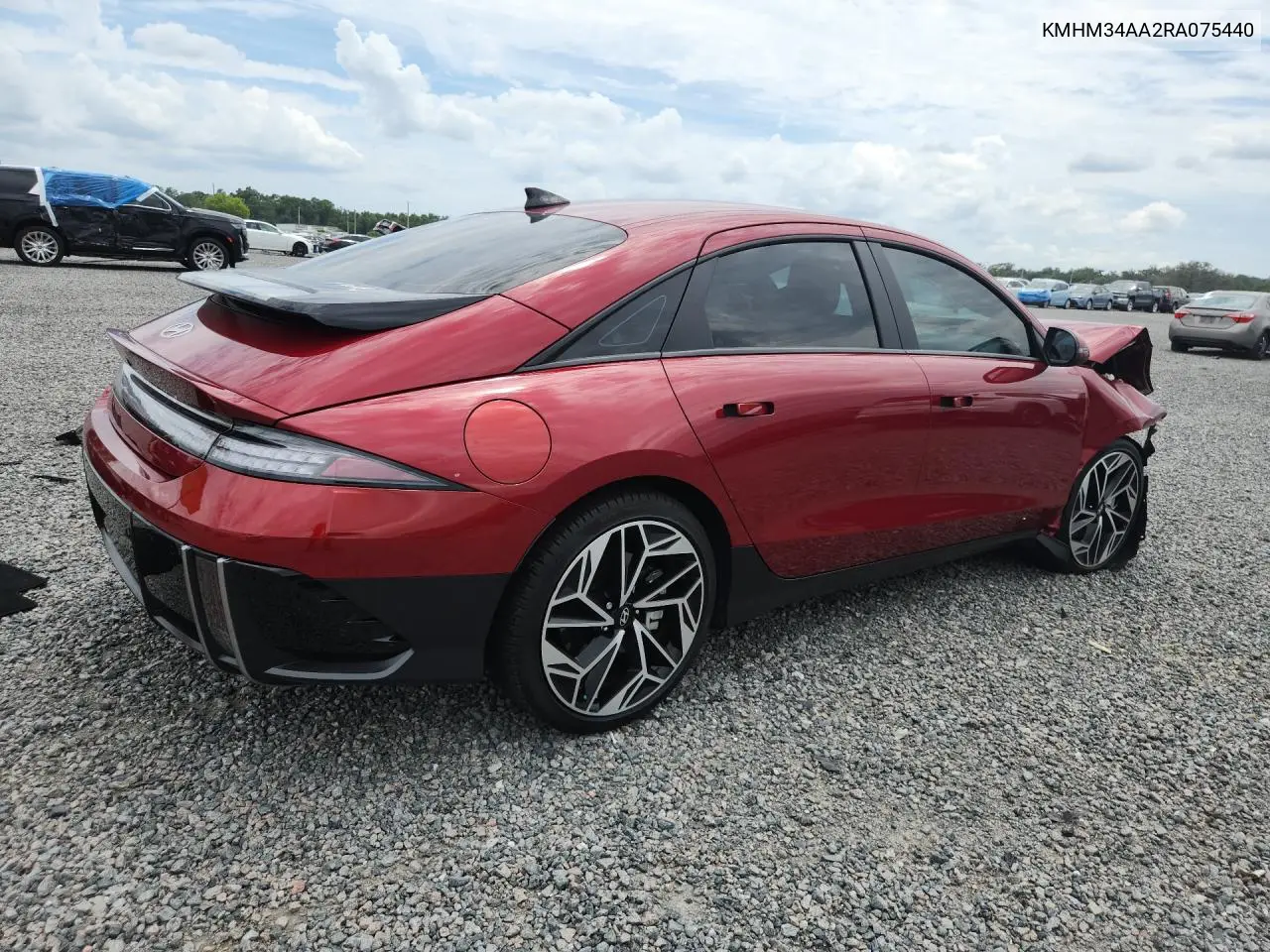 2024 Hyundai Ioniq 6 Sel VIN: KMHM34AA2RA075440 Lot: 55754576