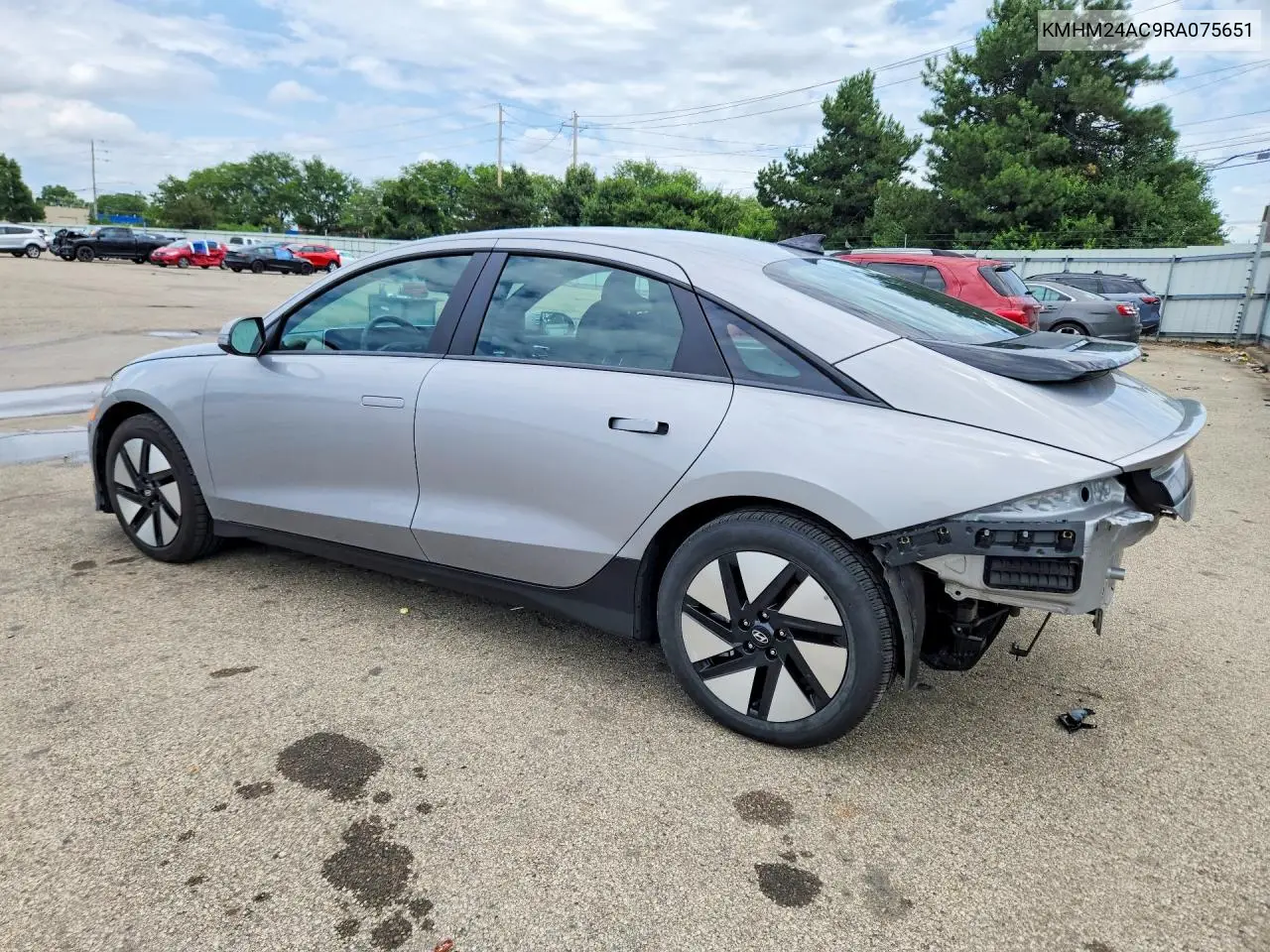 2024 Hyundai Ioniq 6 Se VIN: KMHM24AC9RA075651 Lot: 57997466