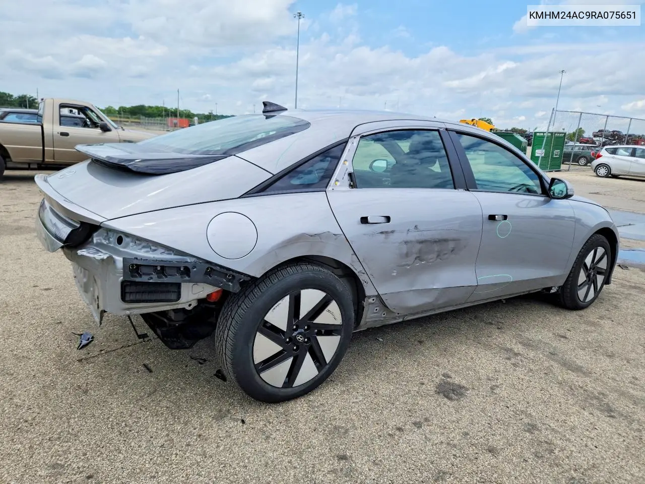 2024 Hyundai Ioniq 6 Se VIN: KMHM24AC9RA075651 Lot: 57997466