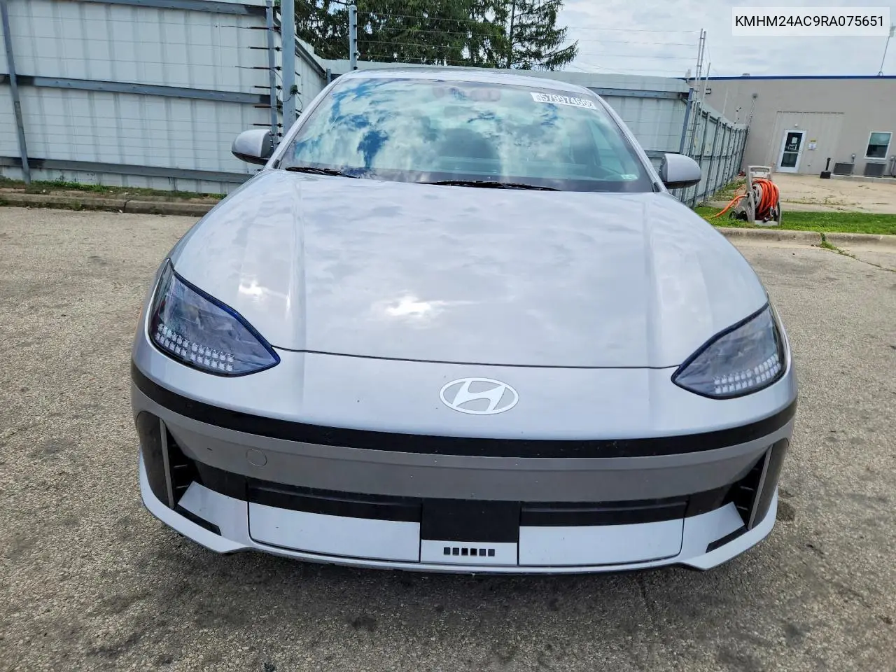 2024 Hyundai Ioniq 6 Se VIN: KMHM24AC9RA075651 Lot: 57997466