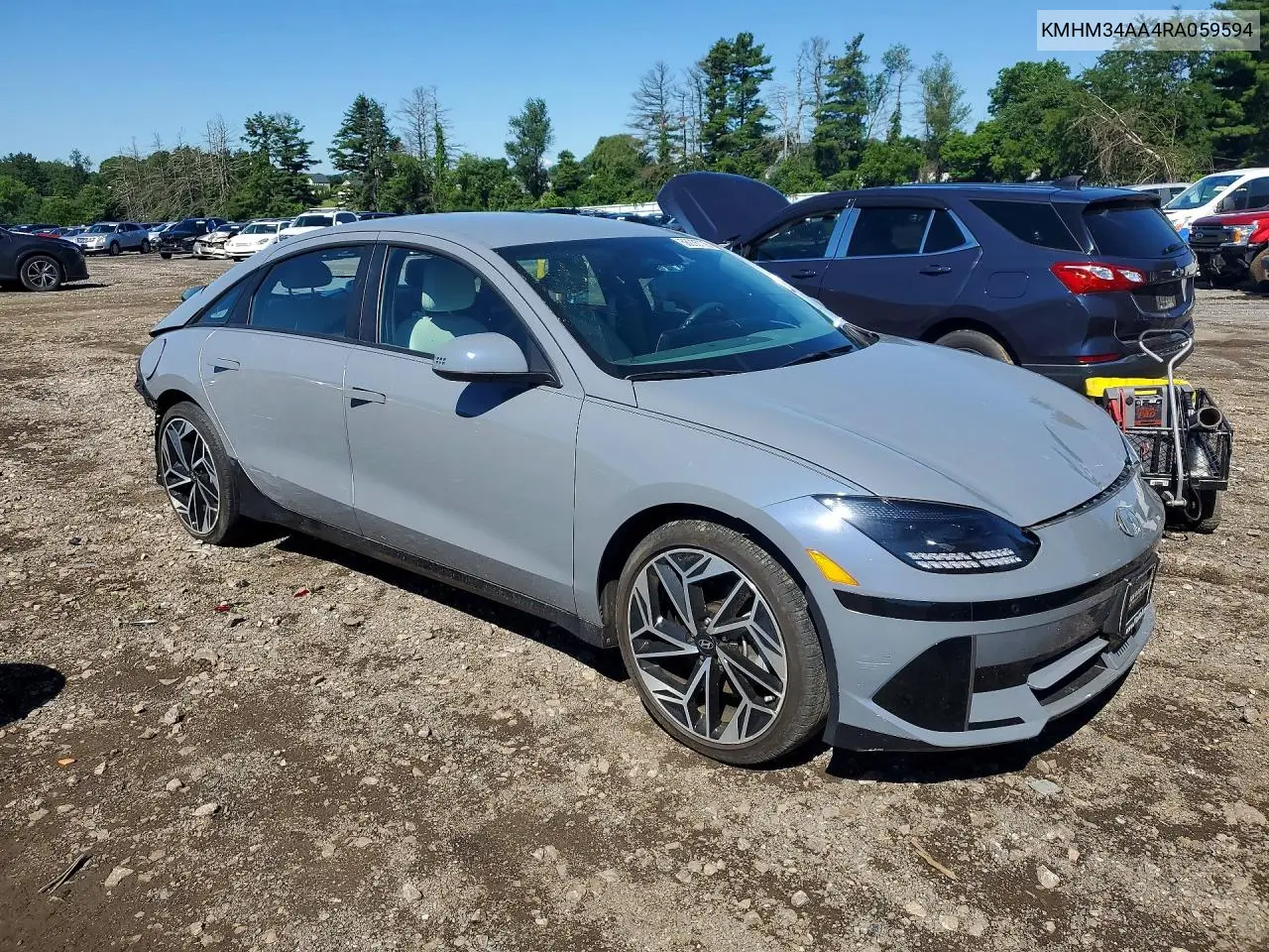 2024 Hyundai Ioniq 6 Sel VIN: KMHM34AA4RA059594 Lot: 58035706