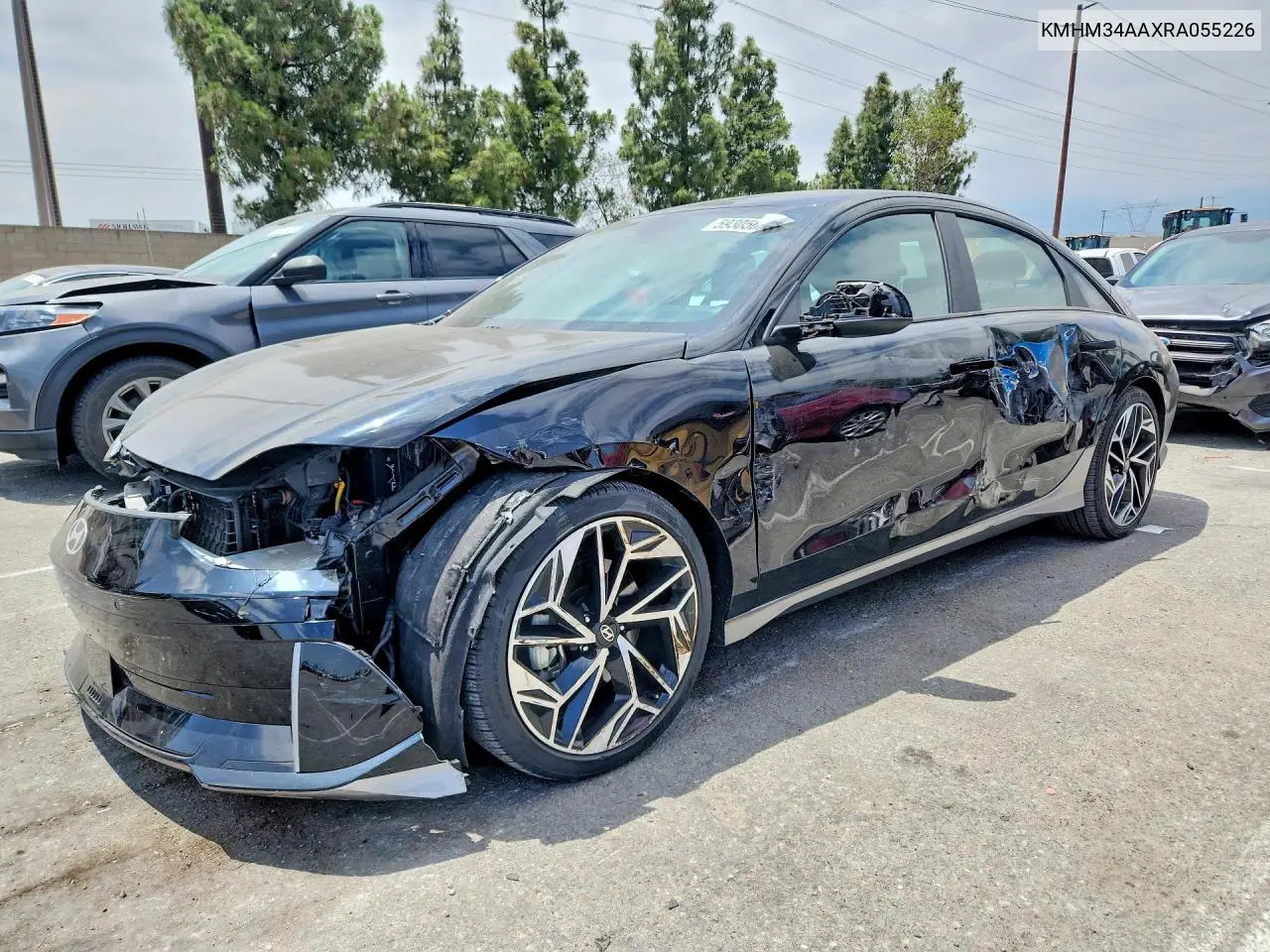 2024 Hyundai Ioniq 6 Sel VIN: KMHM34AAXRA055226 Lot: 59305656
