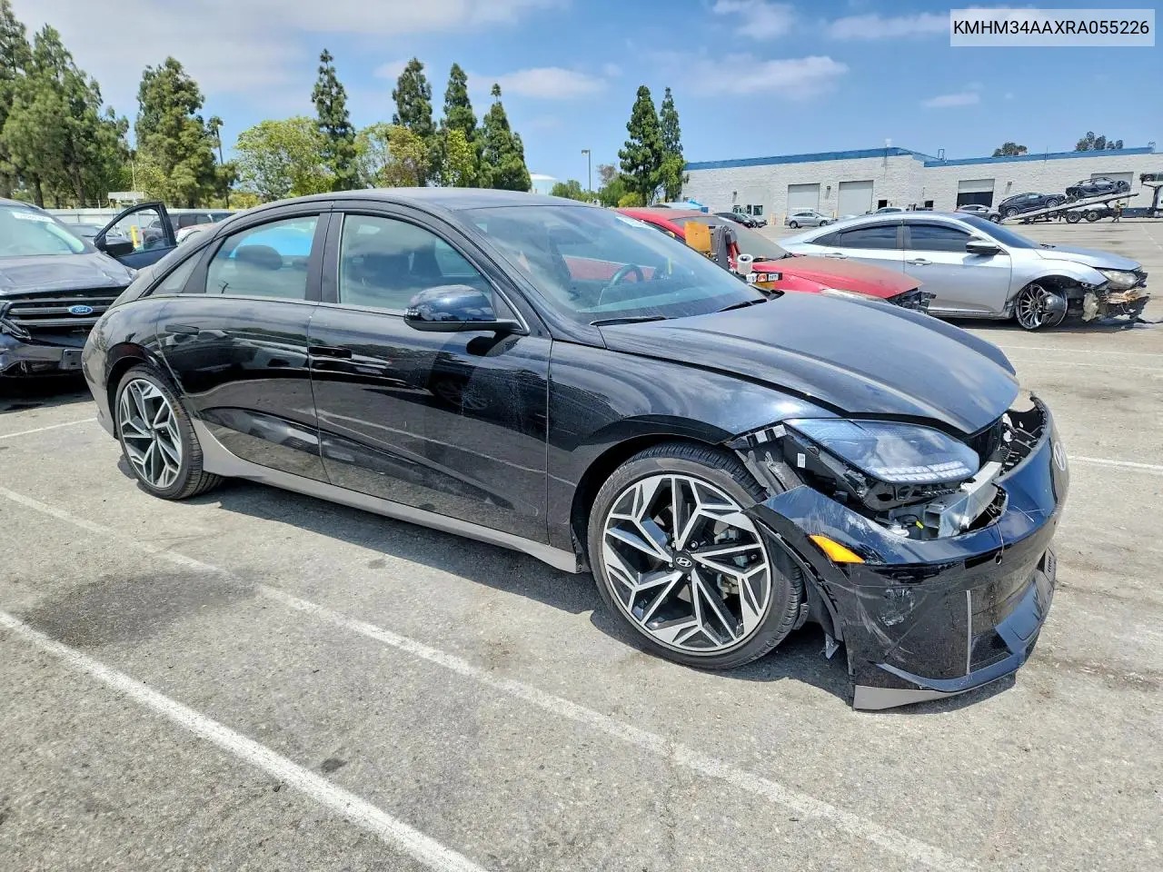 2024 Hyundai Ioniq 6 Sel VIN: KMHM34AAXRA055226 Lot: 59305656