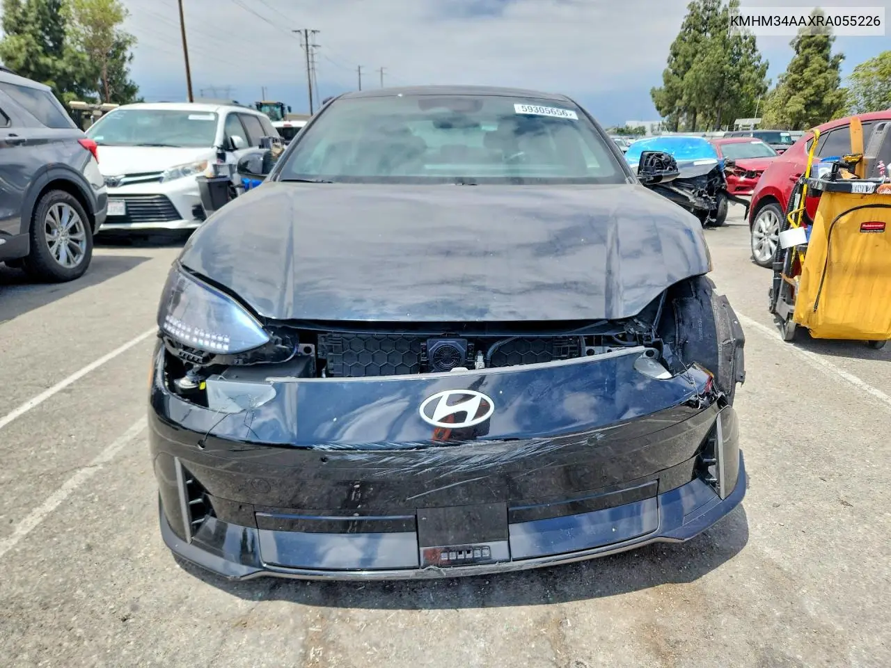 2024 Hyundai Ioniq 6 Sel VIN: KMHM34AAXRA055226 Lot: 59305656