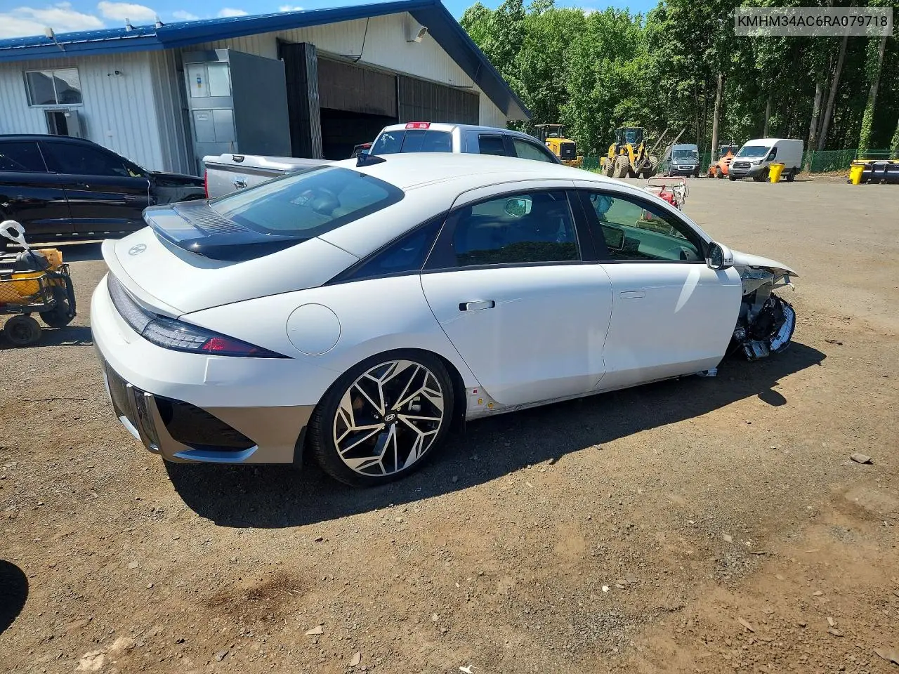 2024 Hyundai Ioniq 6 Sel VIN: KMHM34AC6RA079718 Lot: 61134276