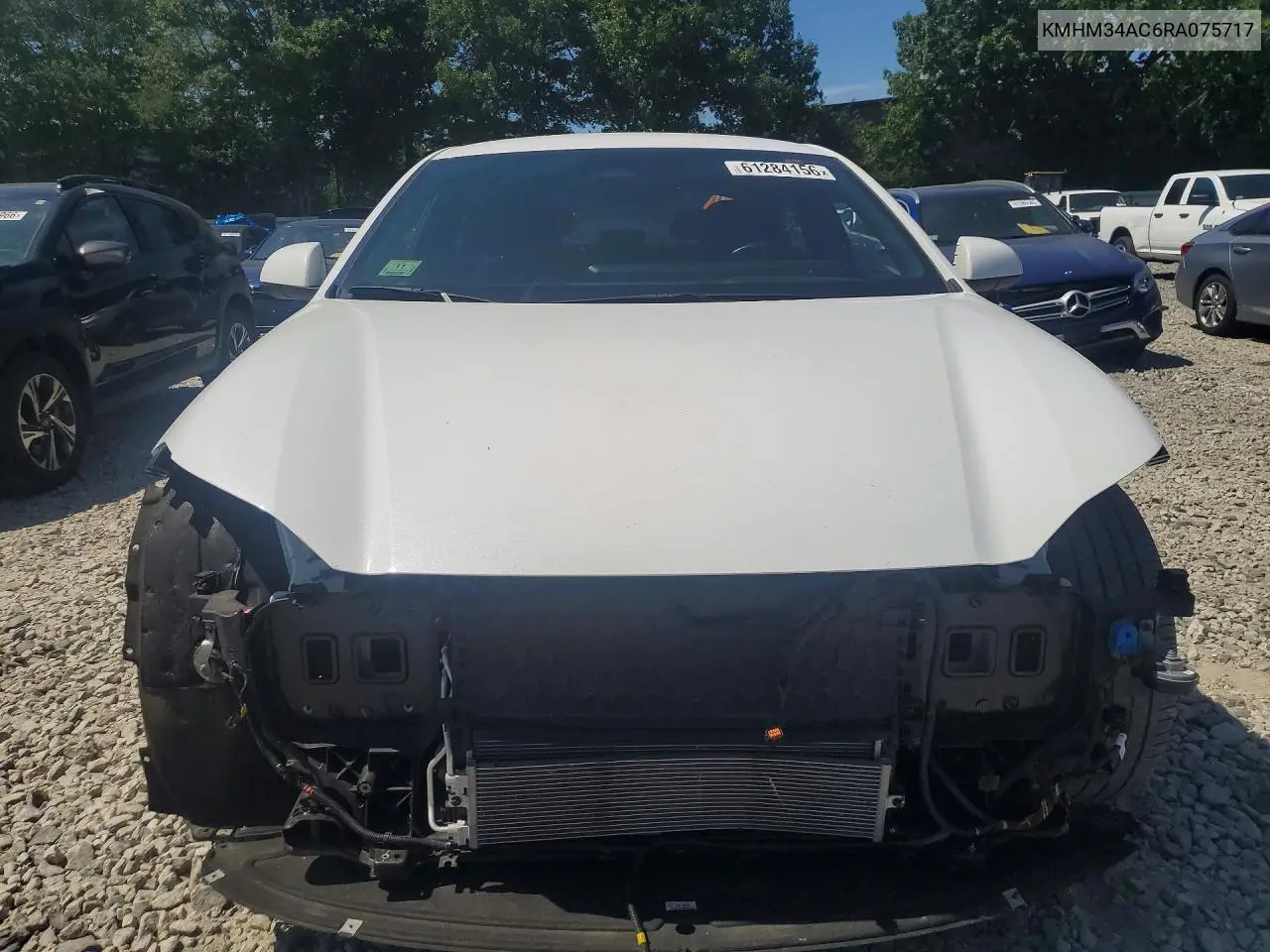 2024 Hyundai Ioniq 6 Sel VIN: KMHM34AC6RA075717 Lot: 61284156