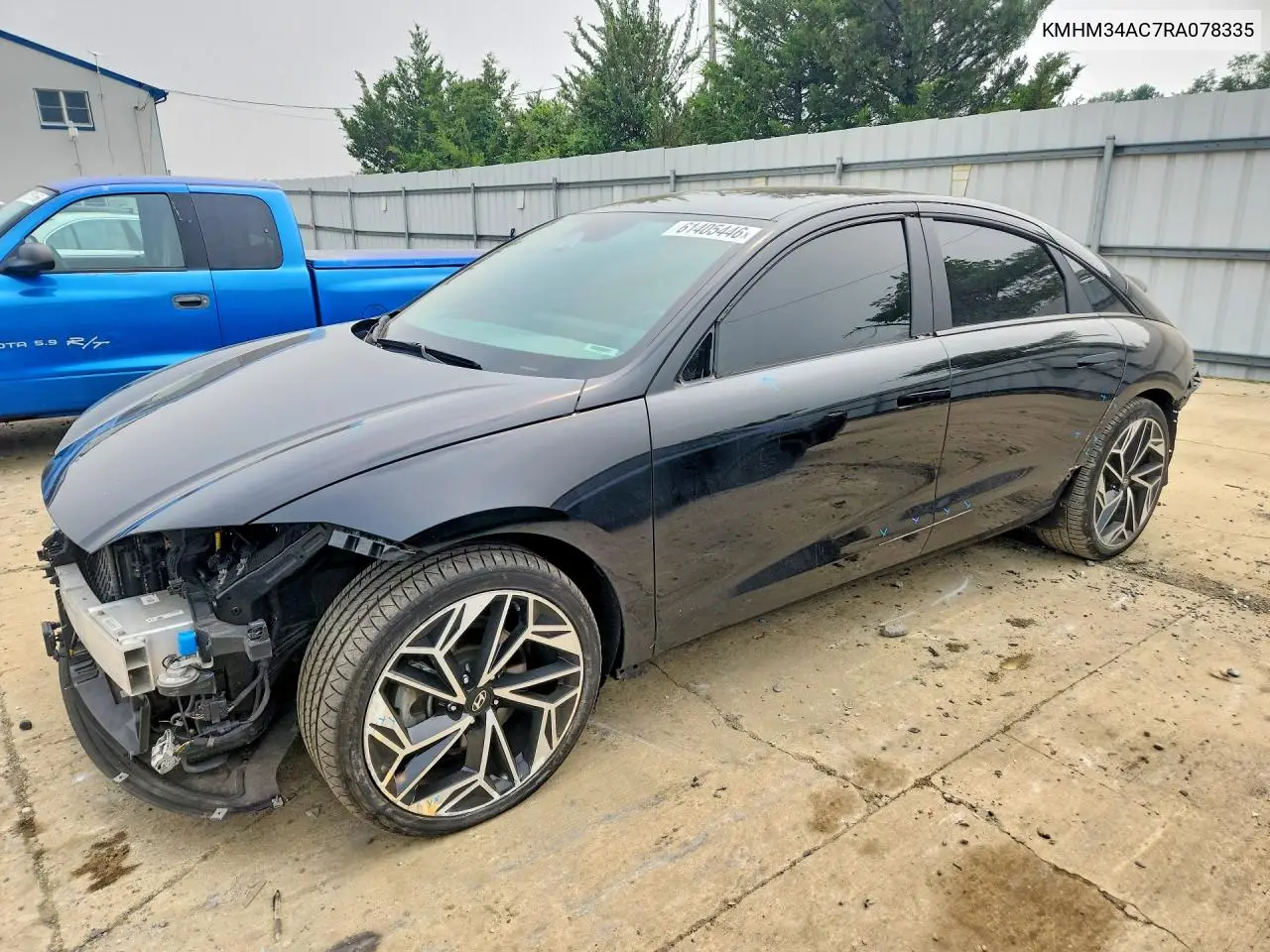 2024 Hyundai Ioniq 6 Sel VIN: KMHM34AC7RA078335 Lot: 61405446