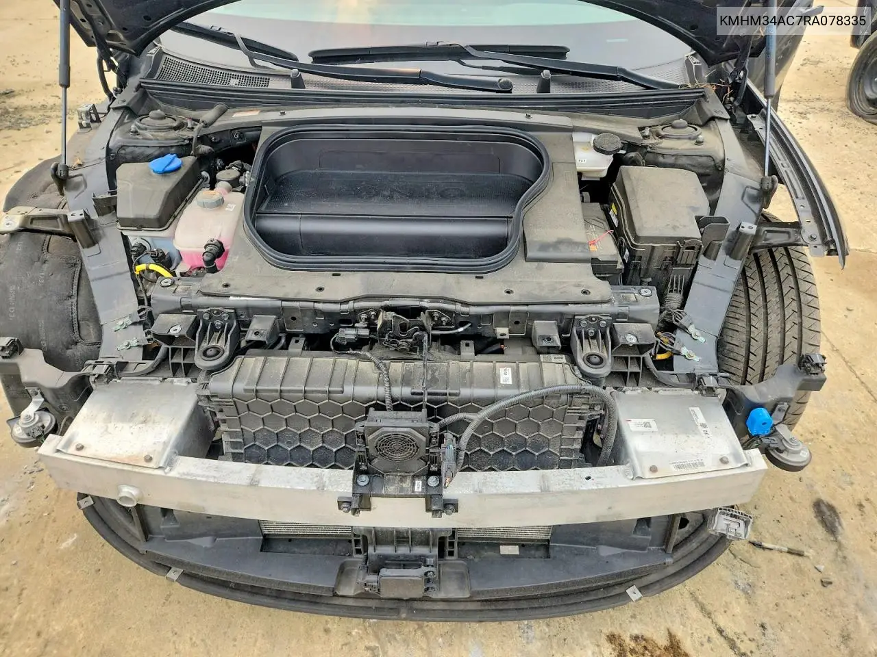 2024 Hyundai Ioniq 6 Sel VIN: KMHM34AC7RA078335 Lot: 61405446