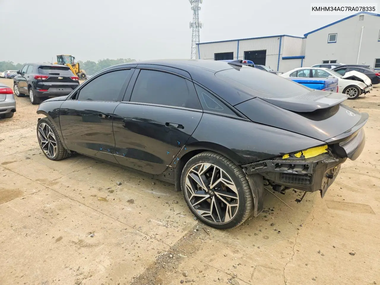 2024 Hyundai Ioniq 6 Sel VIN: KMHM34AC7RA078335 Lot: 61405446