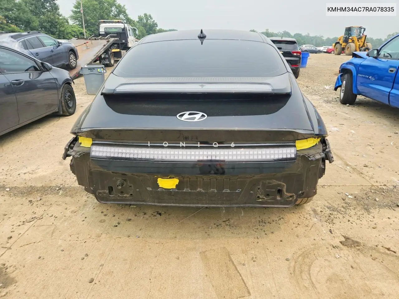 2024 Hyundai Ioniq 6 Sel VIN: KMHM34AC7RA078335 Lot: 61405446