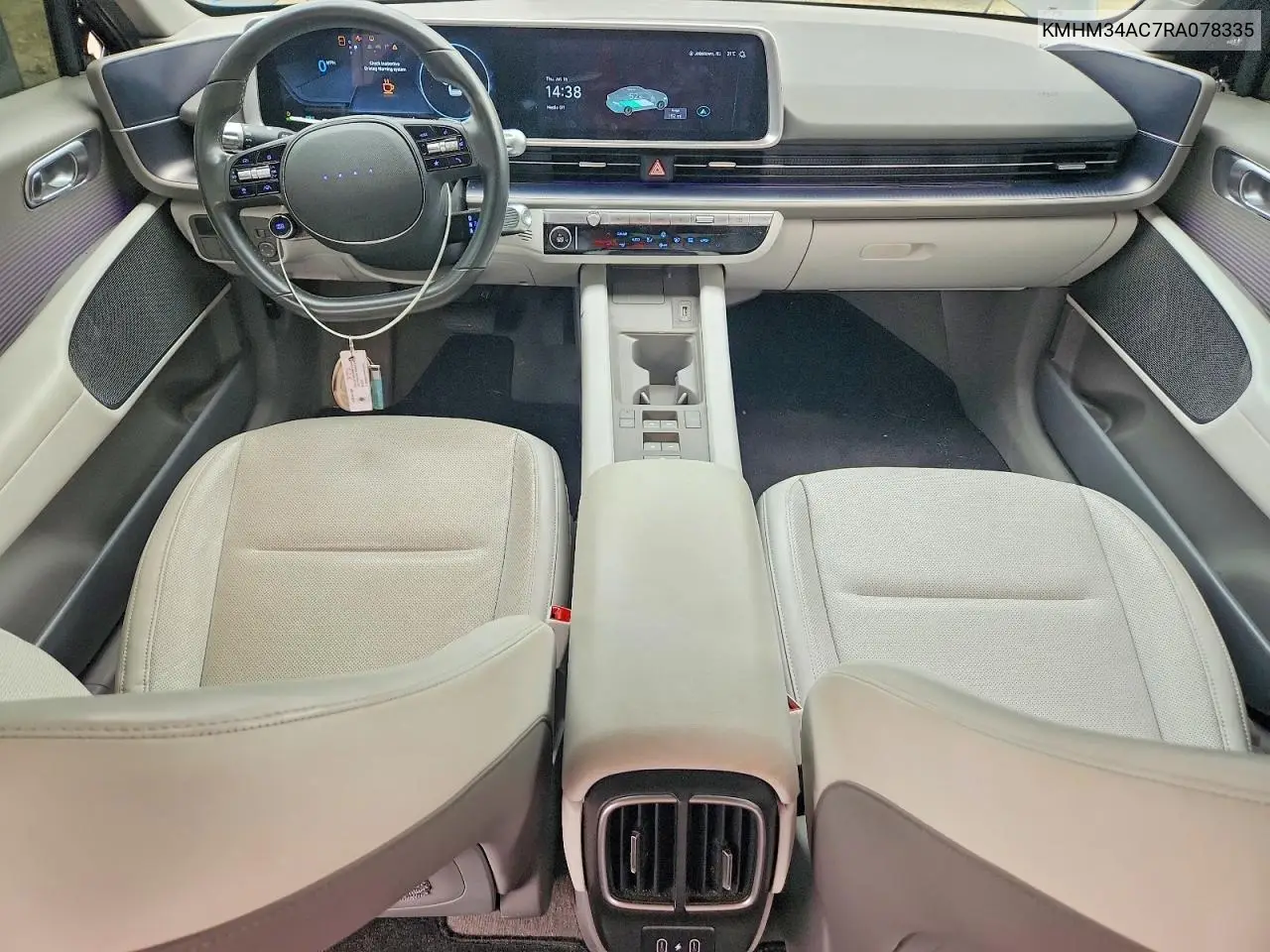 2024 Hyundai Ioniq 6 Sel VIN: KMHM34AC7RA078335 Lot: 61405446