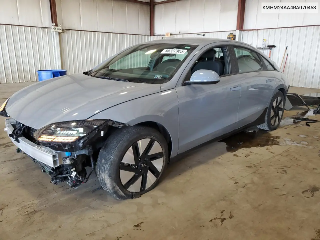 2024 Hyundai Ioniq 6 Se VIN: KMHM24AA4RA070453 Lot: 80287905