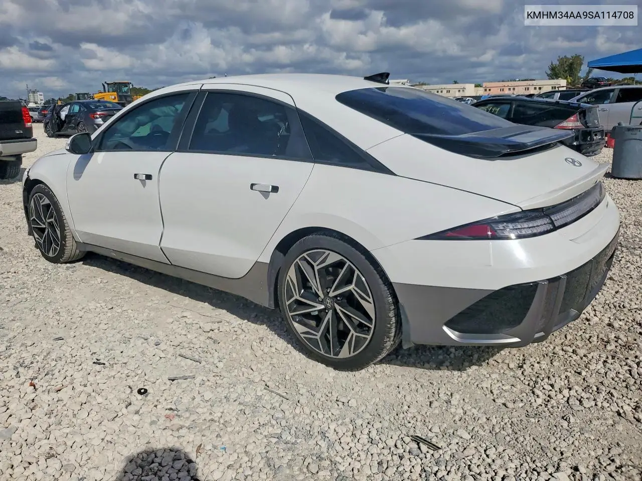 2025 Hyundai Ioniq 6 Sel VIN: KMHM34AA9SA114708 Lot: 46495546