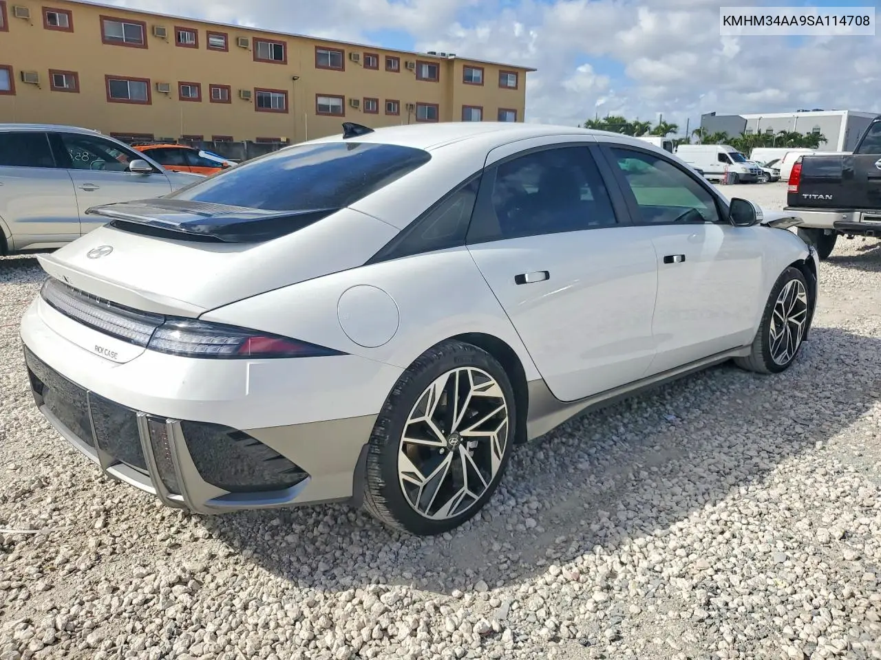 2025 Hyundai Ioniq 6 Sel VIN: KMHM34AA9SA114708 Lot: 46495546