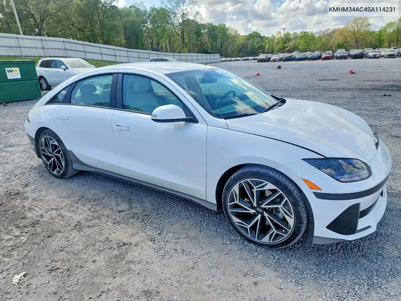 2025 Hyundai Ioniq 6 Sel VIN: KMHM34AC4SA114231 Lot: 48191216