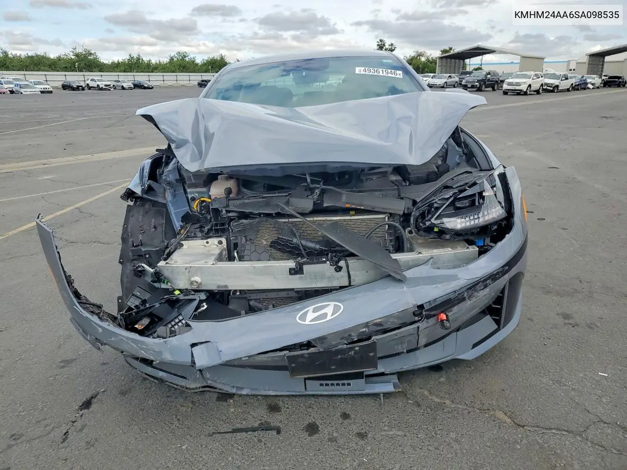 2025 Hyundai Ioniq 6 Se VIN: KMHM24AA6SA098535 Lot: 49361946