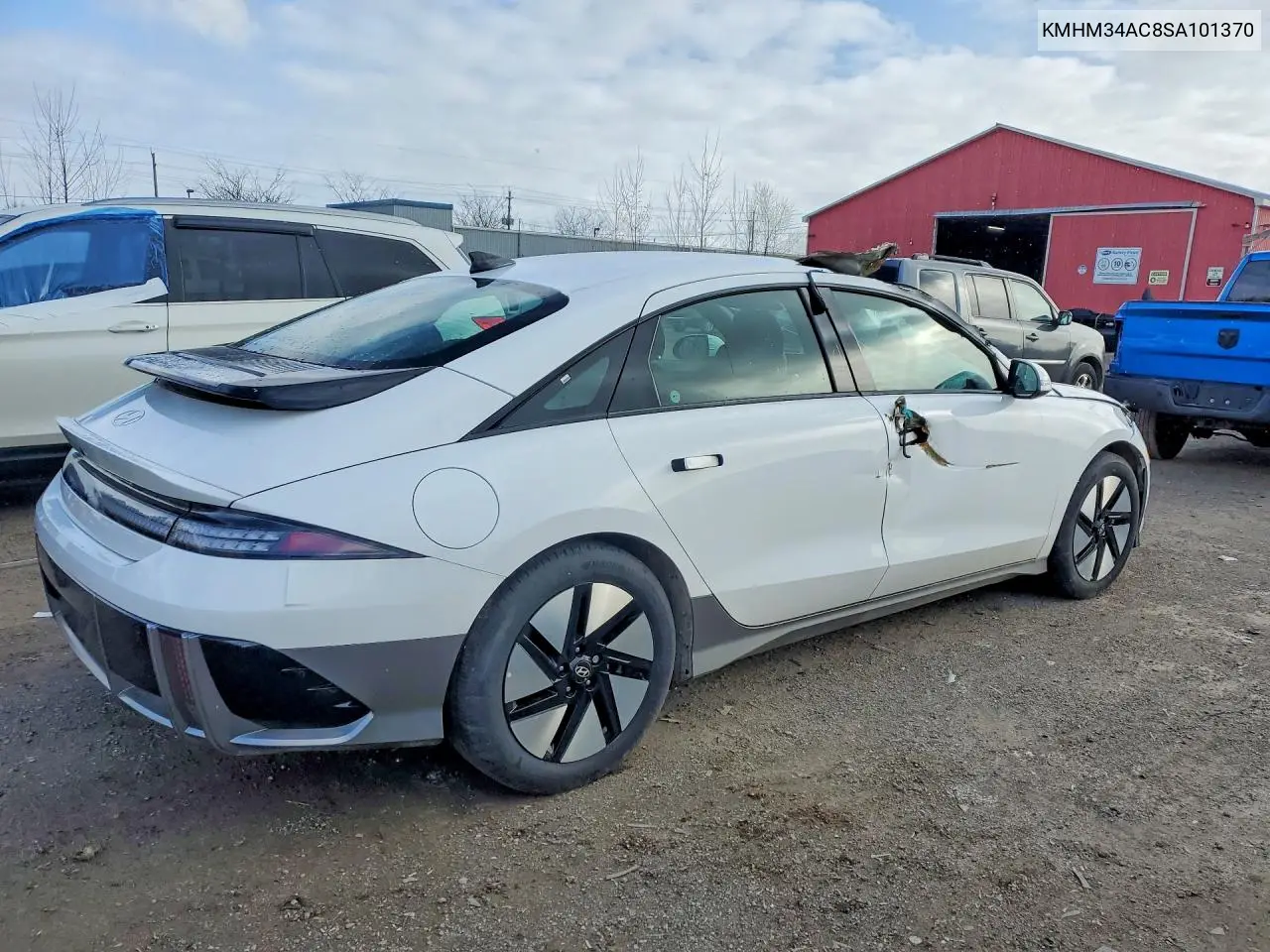 2025 Hyundai Ioniq 6 Sel VIN: KMHM34AC8SA101370 Lot: 49688136