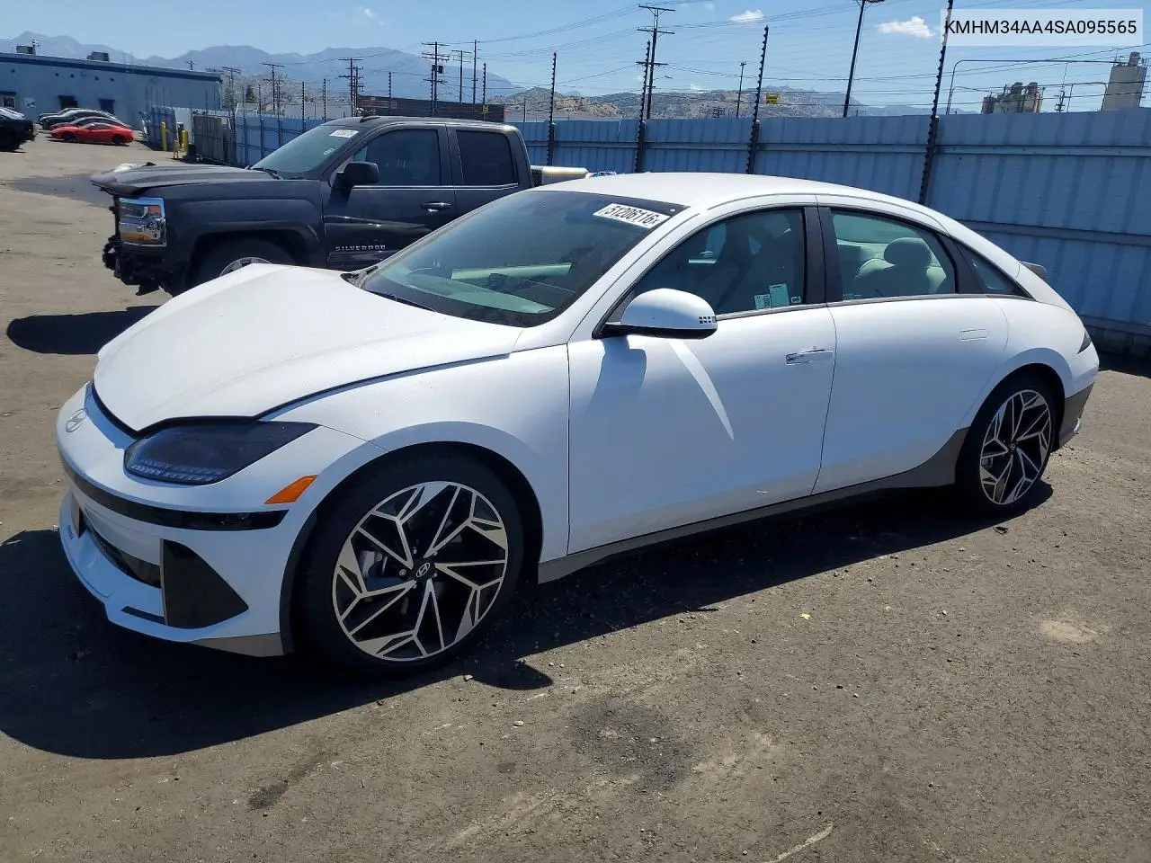 2025 Hyundai Ioniq 6 Sel VIN: KMHM34AA4SA095565 Lot: 51206116
