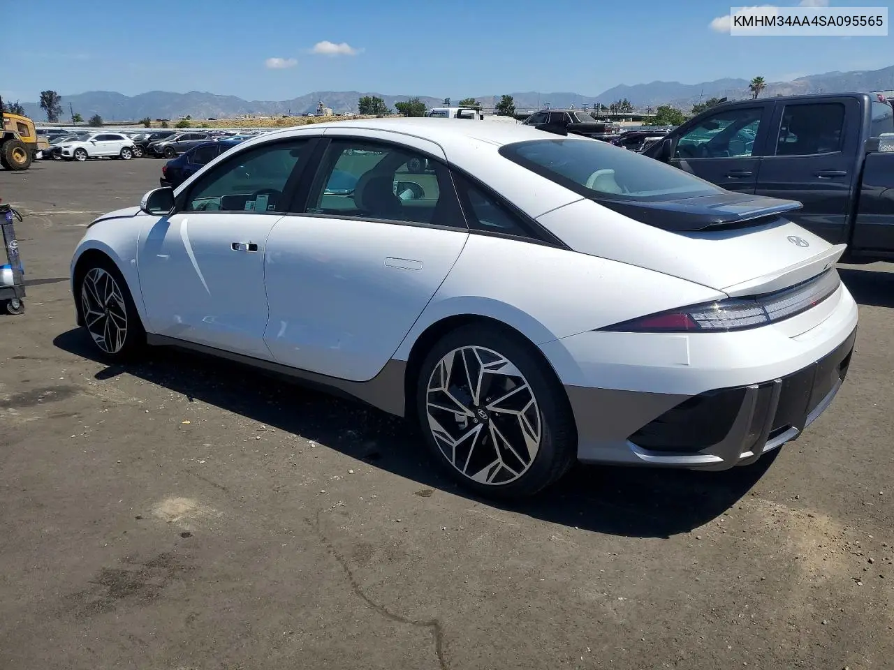 2025 Hyundai Ioniq 6 Sel VIN: KMHM34AA4SA095565 Lot: 51206116