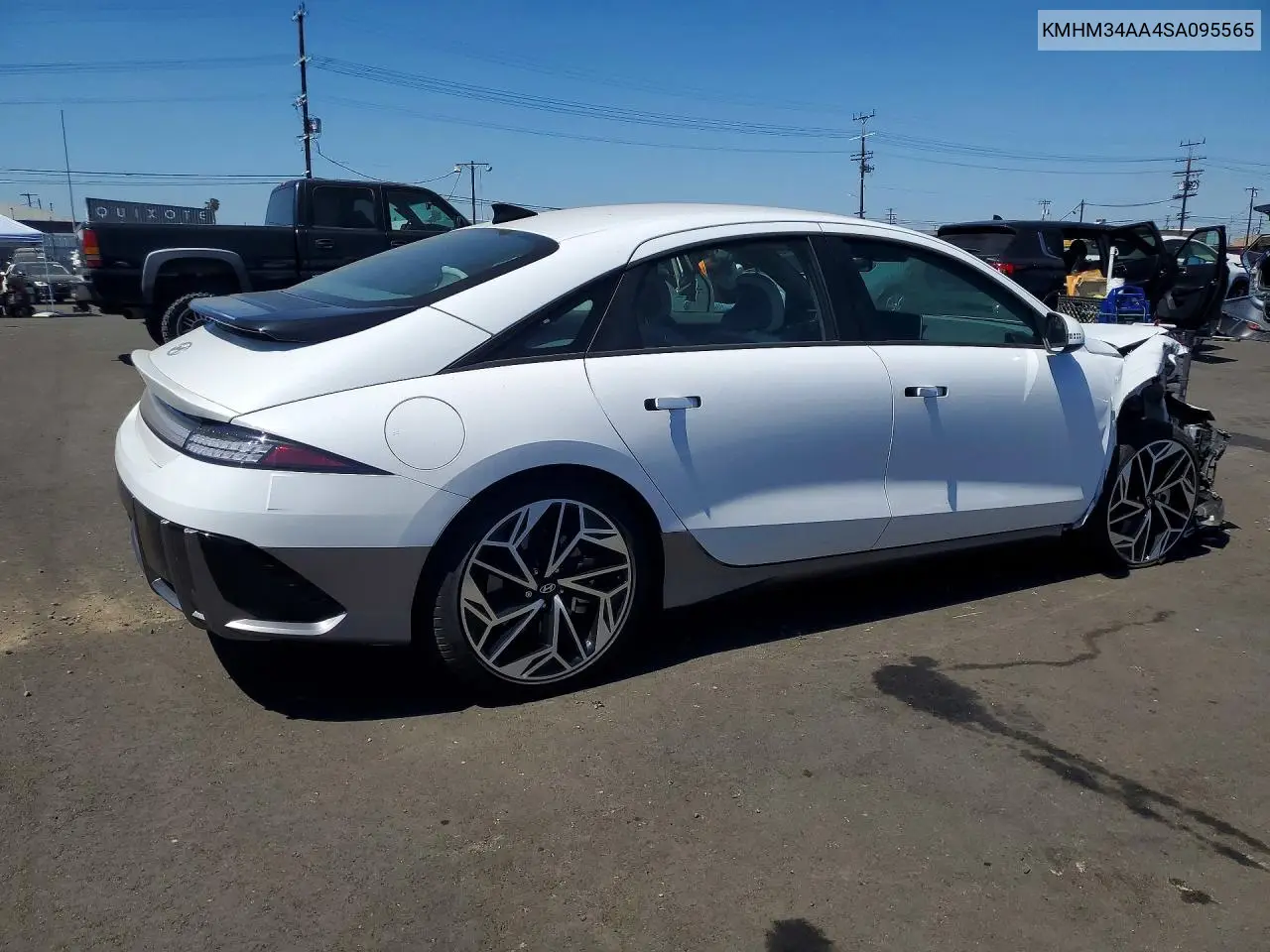 2025 Hyundai Ioniq 6 Sel VIN: KMHM34AA4SA095565 Lot: 51206116