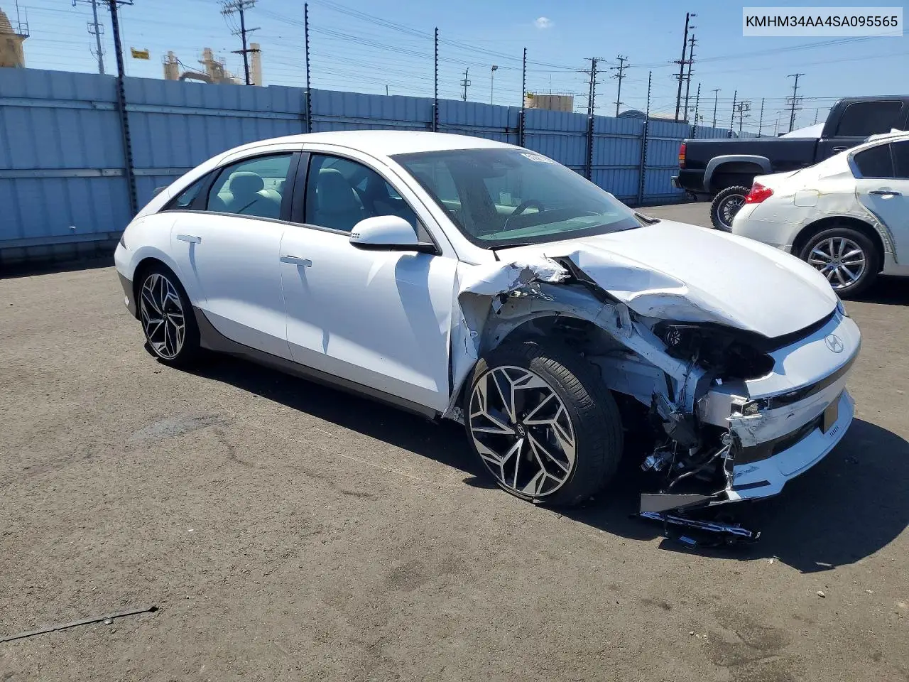 2025 Hyundai Ioniq 6 Sel VIN: KMHM34AA4SA095565 Lot: 51206116
